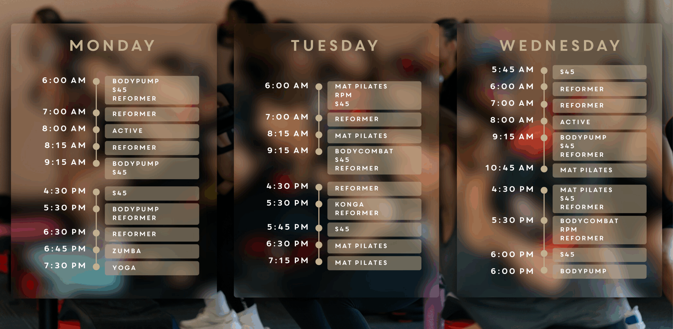 Proposed Joondalup Timetable MON-WED
