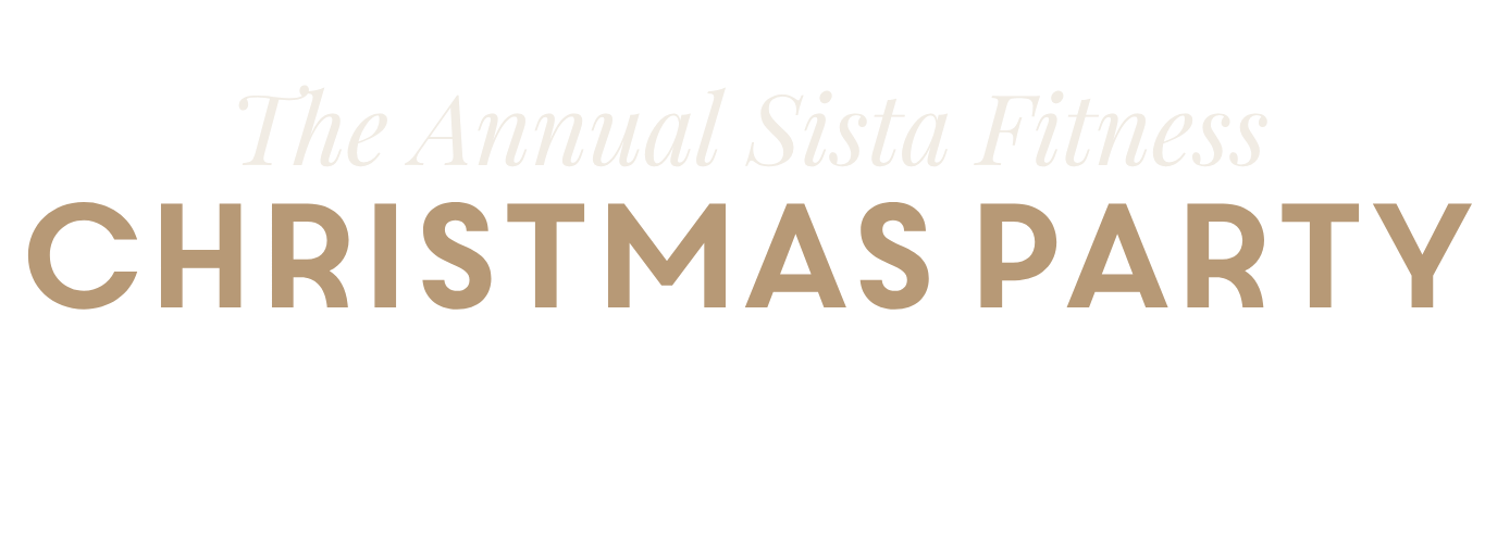 sista fitness christmas party 2026